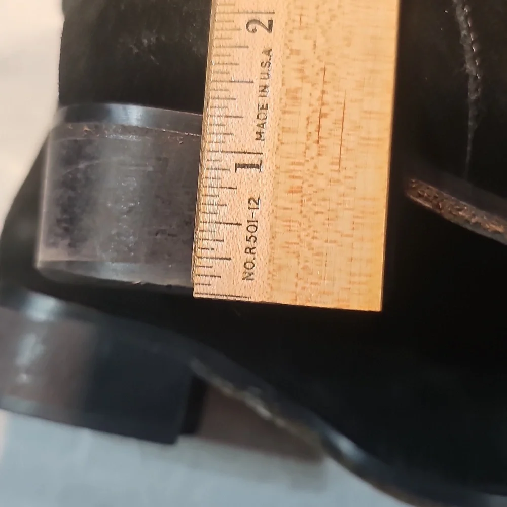 Women's Italy Black Suede Boots